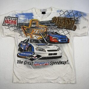 Chase Authentics Shirt Mens XL White Texas Motor Speedway Samsung 500 NASCAR